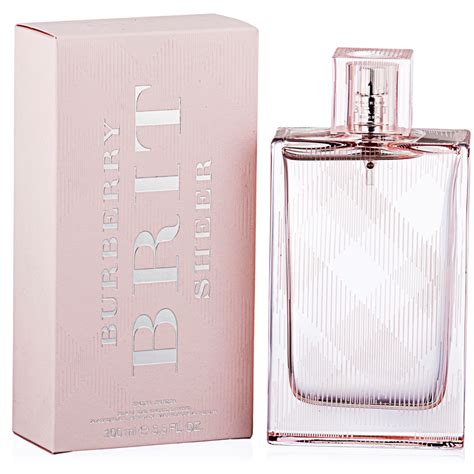 burberry brit sheer 100ml edp|burberry brit for her 100ml.